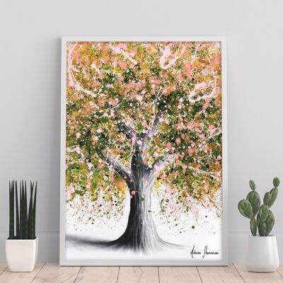 Funkelnder Baum im Freien – 11 x 14 Zoll Kunstdruck von Ashvin Harrison