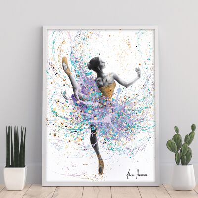 Floret Ballet - 11X14" Impresión de arte por Ashvin Harrison