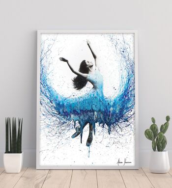 Sound Wave Dancer - 11X14" Art Print par Ashvin Harrison