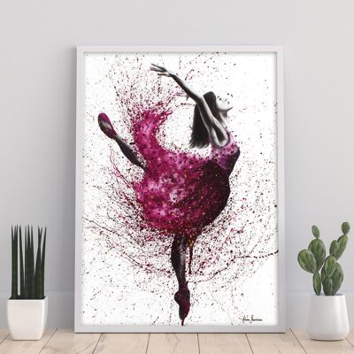 Vinos de ballet - 11X14" Impresión de arte por Ashvin Harrison