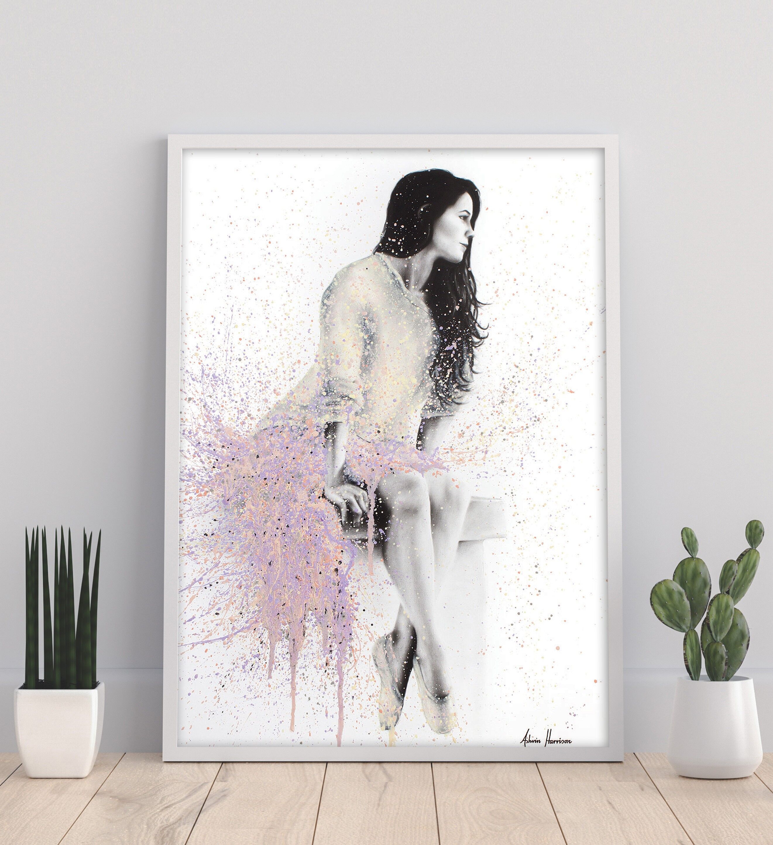 Esperando una brisa otoñal - 11X14" Lámina artística