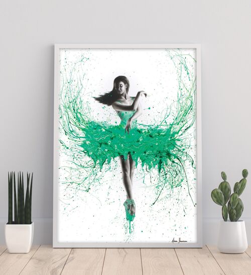 Southern Jade Ballerina -11X14” Art Print by Ashvin Harrison