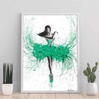 Southern Jade Ballerina -11X14" Art Print par Ashvin Harrison