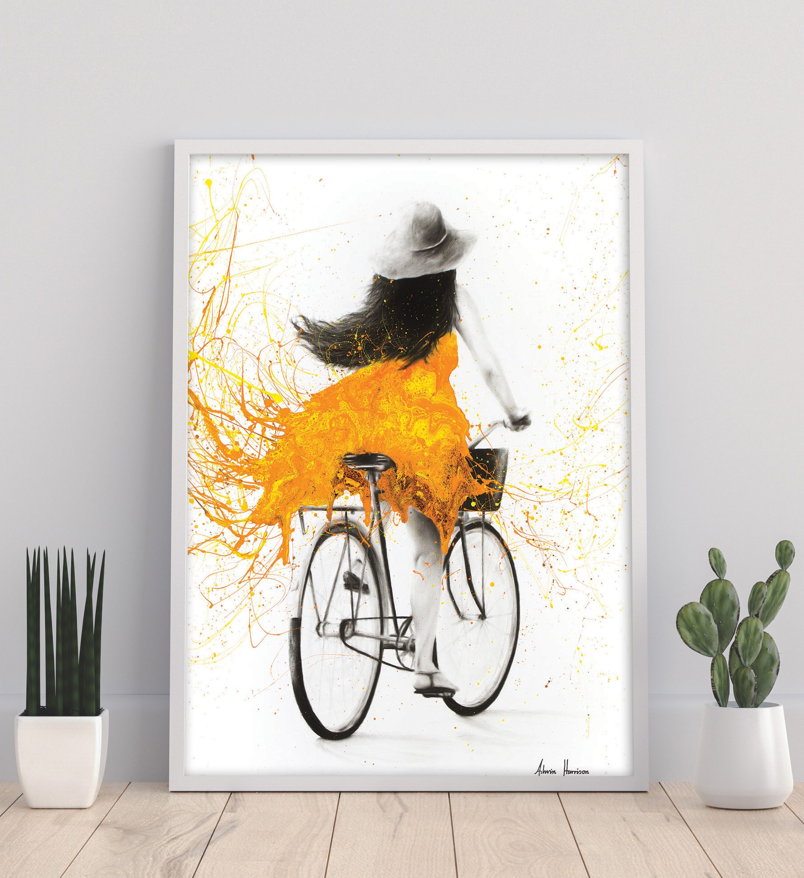 Sunflower Sunday - 11X14” Art Print by Ashvin Harrison