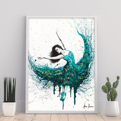 Chrysocolla Dance - 11X14” Art Print by Ashvin Harrison