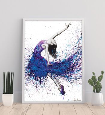 Danseuse du ciel du soir - 11X14" Art Print par Ashvin Harrison