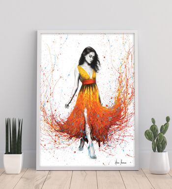 Flamme électrique - 11X14" Art Print par Ashvin Harrison