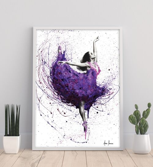 Purple Rain Ballet - 11X14” Art Print by Ashvin Harrison