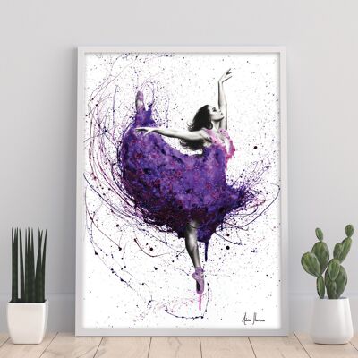 Purple Rain Ballet - 11X14" Art Print par Ashvin Harrison