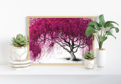 Pink Plum Park - 11X14” Art Print by Ashvin Harrison