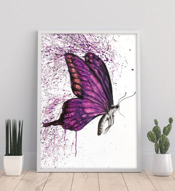 Chanson d'un papillon - 11 X 14" Art Print par Ashvin Harrison