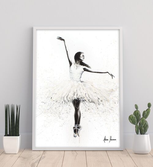 The White Swan - 11X14” Art Print by Ashvin Harrison