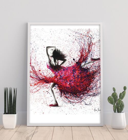 Western Sunset Dancer - 11X14” Art Print by Ashvin Harrison