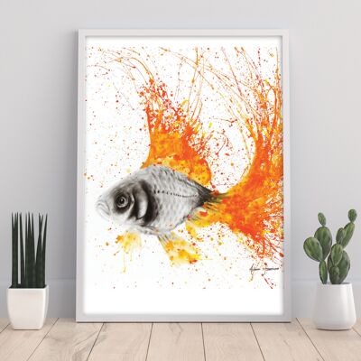 Fish Flare - 11X14” Art Print by Ashvin Harrison