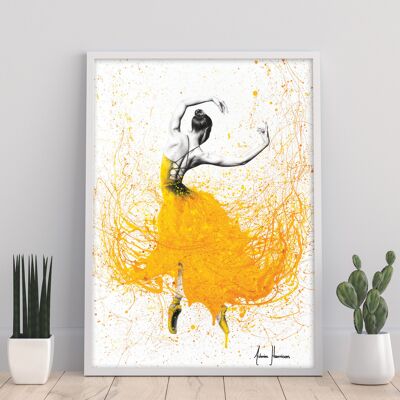 Daisy Dance - Impresión de arte de 11X14" por Ashvin Harrison