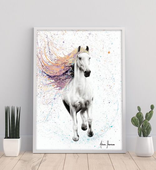 Horse Of Rhythm - 11X14” Art Print by Ashvin Harrison