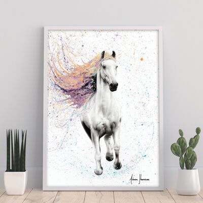 Pferd des Rhythmus – 11 x 14 Zoll Kunstdruck von Ashvin Harrison