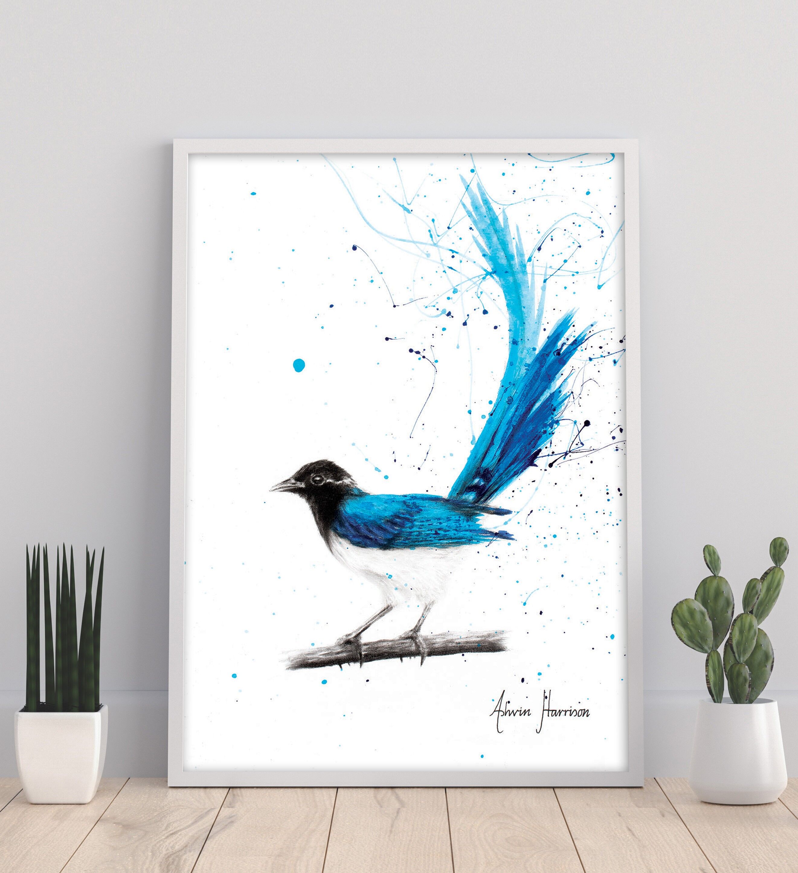 Pensatore pacifico - 11 x 14" stampa d'arte di Ashvin Harrison