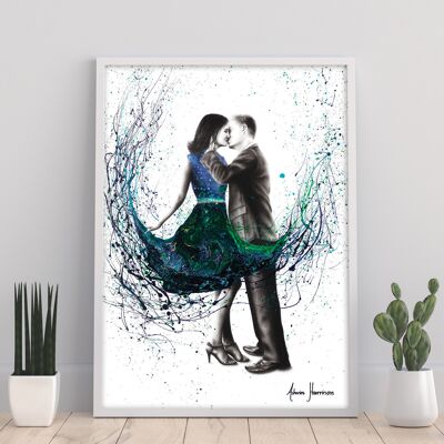 Le premier baiser - 11X14" Art Print par Ashvin Harrison