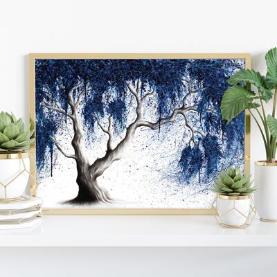 Blue Dream Tree - 11X14” Art Print by Ashvin Harrison