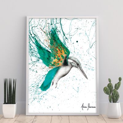 Kingfisher Skies - 11X14" Kunstdruck von Ashvin Harrison