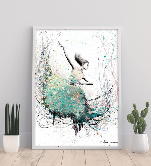 Opal Oasis Dance - 11X14” Art Print by Ashvin Harrison