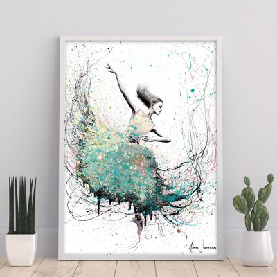 Opal Oasis Dance – 11 x 14 Zoll Kunstdruck von Ashvin Harrison