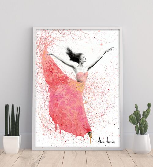 Rose Petal Dance - 11X14” Art Print by Ashvin Harrison