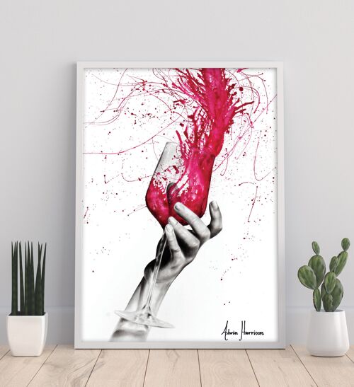 Wine Night - 11X14” Art Print by Ashvin Harrison