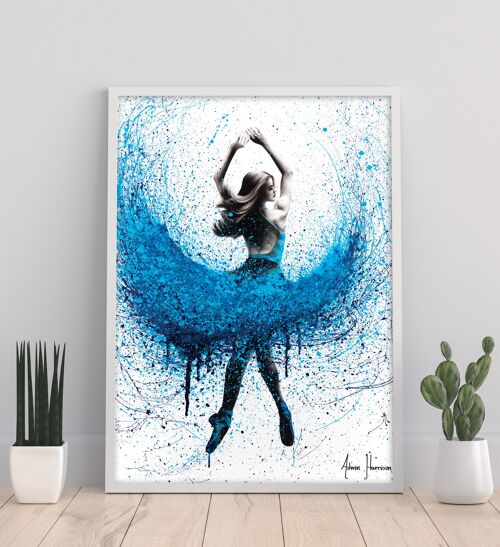 Clair de Lune Ballerina -11X14” Art Print by Ashvin Harrison