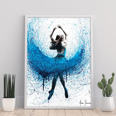 Clair de Lune Bailarina -11X14" Impresión de arte por Ashvin Harrison