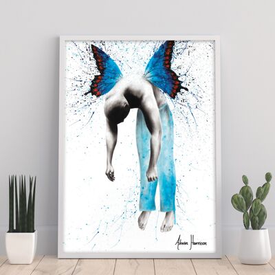 Nouvelles ailes de papillon guide - 11X14" Art Print