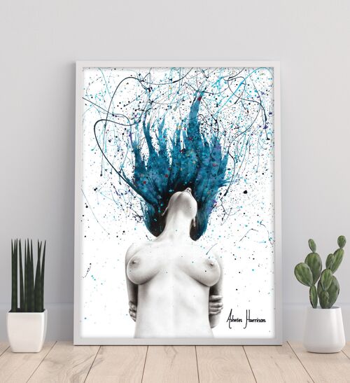 Exhale - 11X14” Art Print by Ashvin Harrison