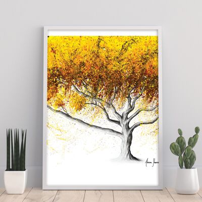 Sunflower Fire Tree - 11X14” Art Print by Ashvin Harrison