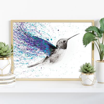 Hummingbird Garden - Impresión artística de 11X14" de Ashvin Harrison