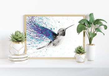 Jardin des colibris - 11X14" Art Print par Ashvin Harrison