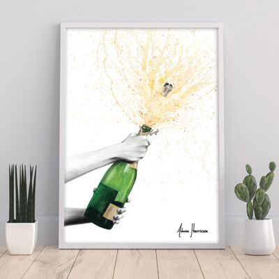 Champagne Celebration - 11X14” Art Print by Ashvin Harrison