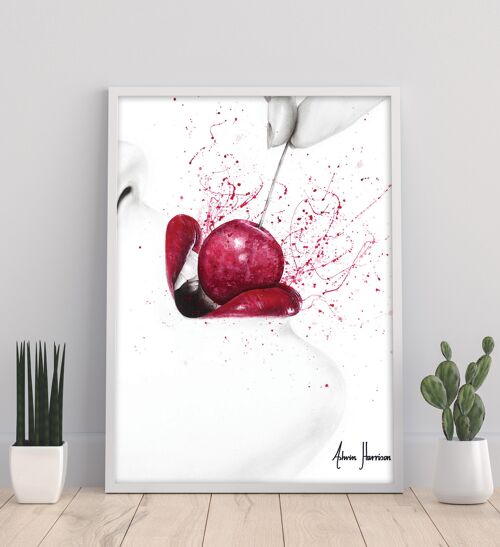 Little Sweet Cherry - 11X14” Art Print by Ashvin Harrison