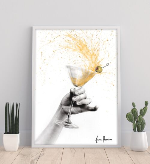 Shaken Martini - 11X14” Art Print by Ashvin Harrison