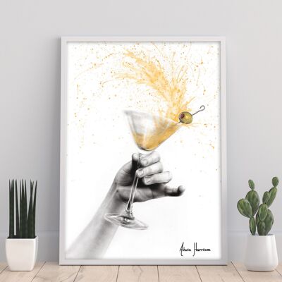 Shaken Martini - 11X14" Impresión de arte por Ashvin Harrison