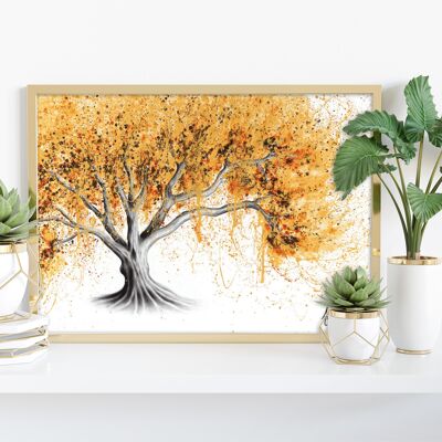 Der goldene Baum – 11 x 14 Zoll Kunstdruck von Ashvin Harrison