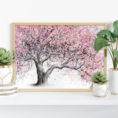 Taffy Blossom Tree - Impresión artística de 11X14" de Ashvin Harrison