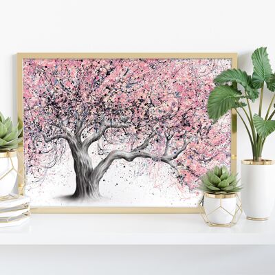 Taffy Blossom Tree - Impresión artística de 11X14" de Ashvin Harrison