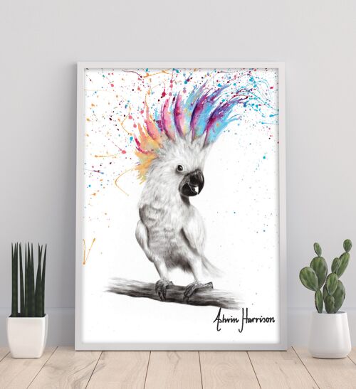 Punk Cockatoo - 11X14” Art Print by Ashvin Harrison