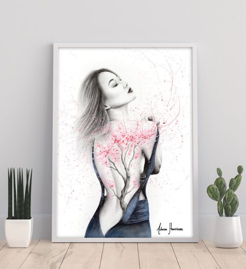Her Blossom - 11X14” Art Print by Ashvin Harrison