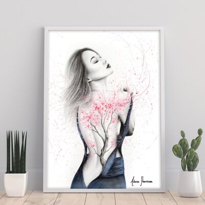 Her Blossom - 11X14” Art Print by Ashvin Harrison