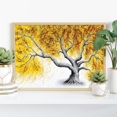 Sunshine Tree - 11X14” Art Print by Ashvin Harrison