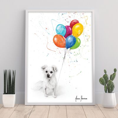 A Puppy Birthday - 11X14” Art Print by Ashvin Harrison