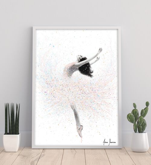 Snow Lake Ballerina - 11X14” Art Print by Ashvin Harrison