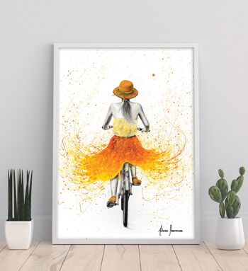 Vélo Summer Breeze - 11X14" Art Print par Ashvin Harrison